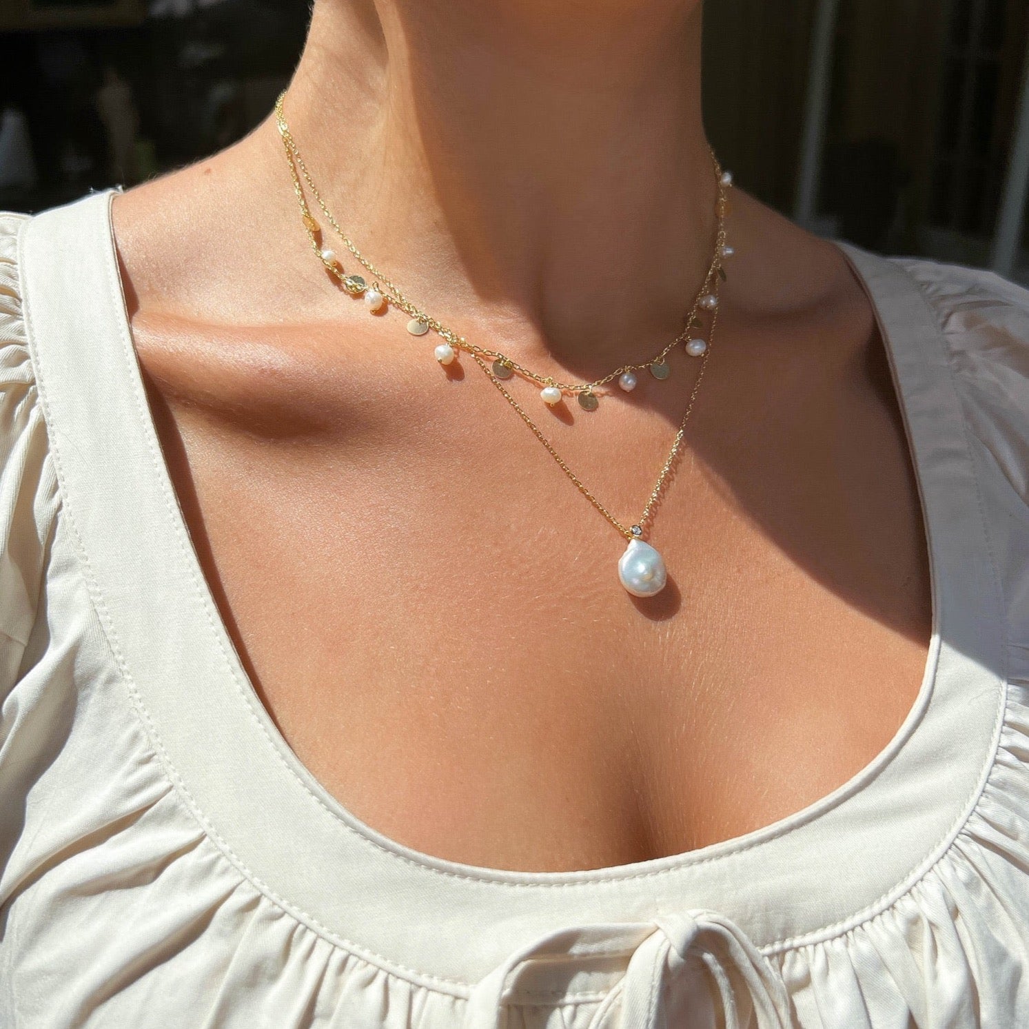 Lexa Pearl Necklace