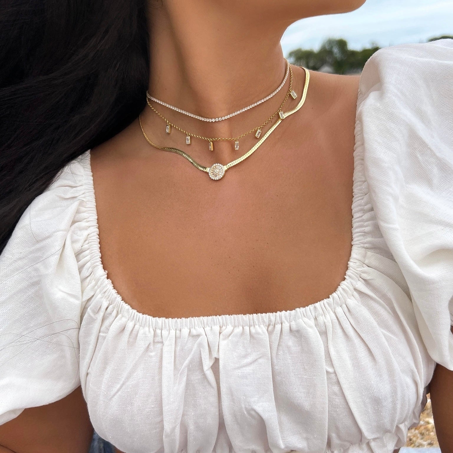 Orange Sunstone Bead Drop Choker Necklace in Silver, Gold, Rose Gold, or  Bronze. Adjustable Length. Handmade to Order. - Etsy