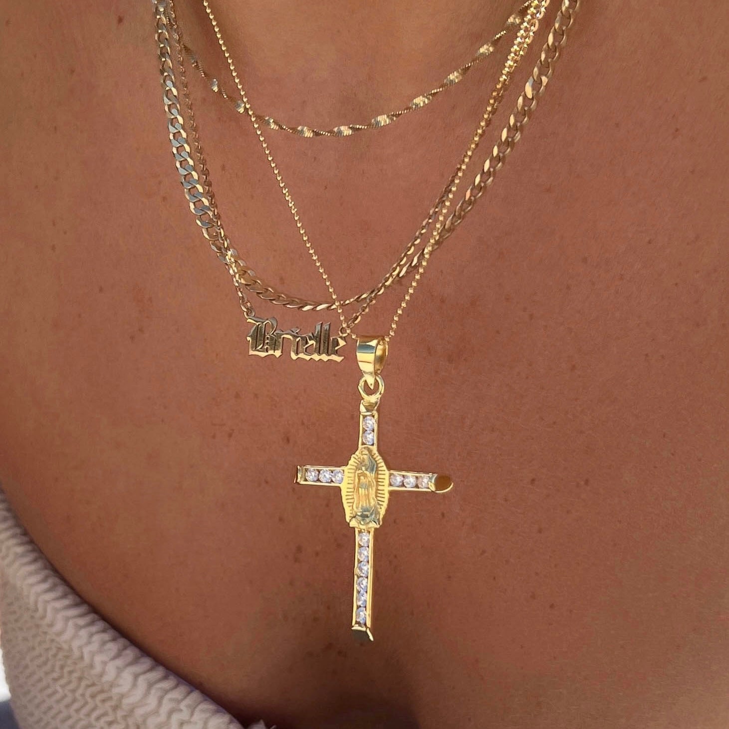 Faithful Cross Necklace